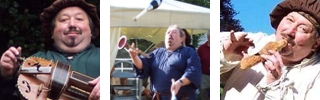 Mittelalter-Gaukler, musikalischer Barde, Minnes�nger, Jongleur, Hofnarr... � K�nstleragentur MrTom aus Dortmund im Ruhrgebiet in Nordrhein-Westfalen / NRW